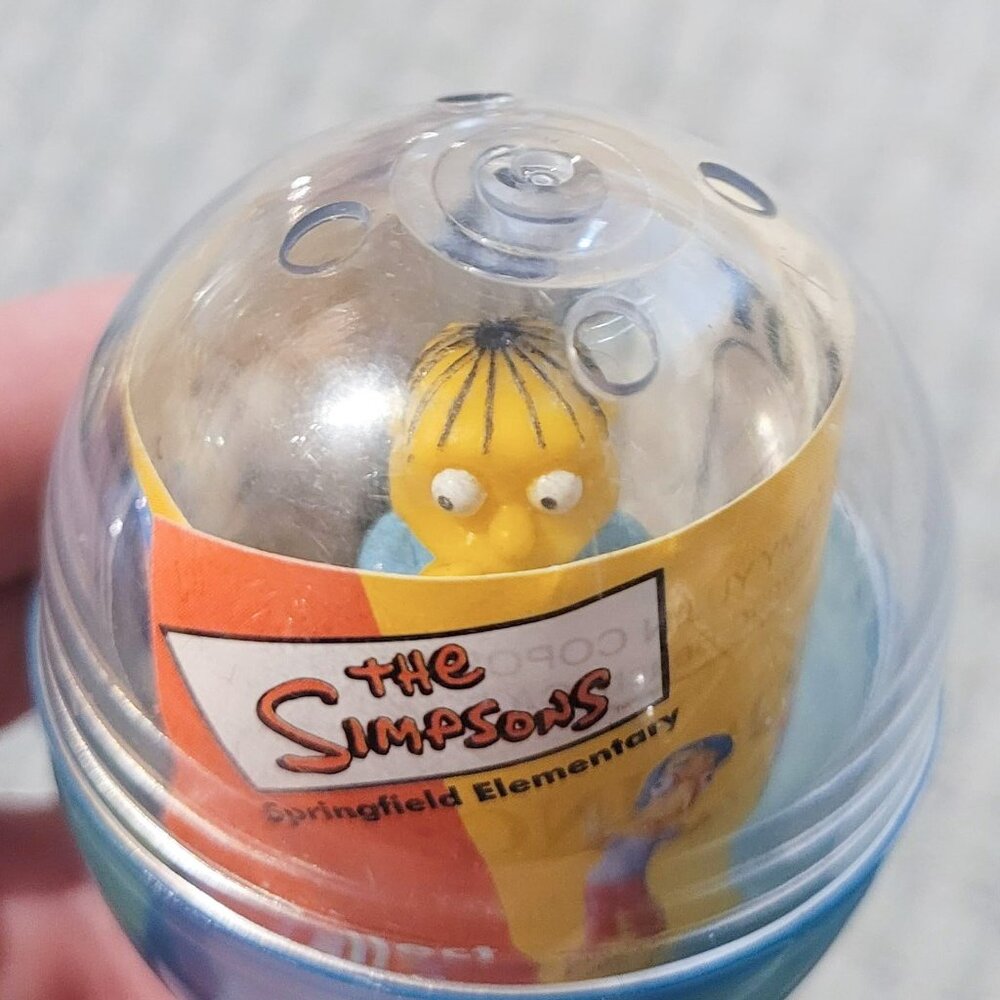 Simpsons Tomy Gacha Figures & Silly Putty w/ Molding Stamps Sealed - Picture 10 of 13